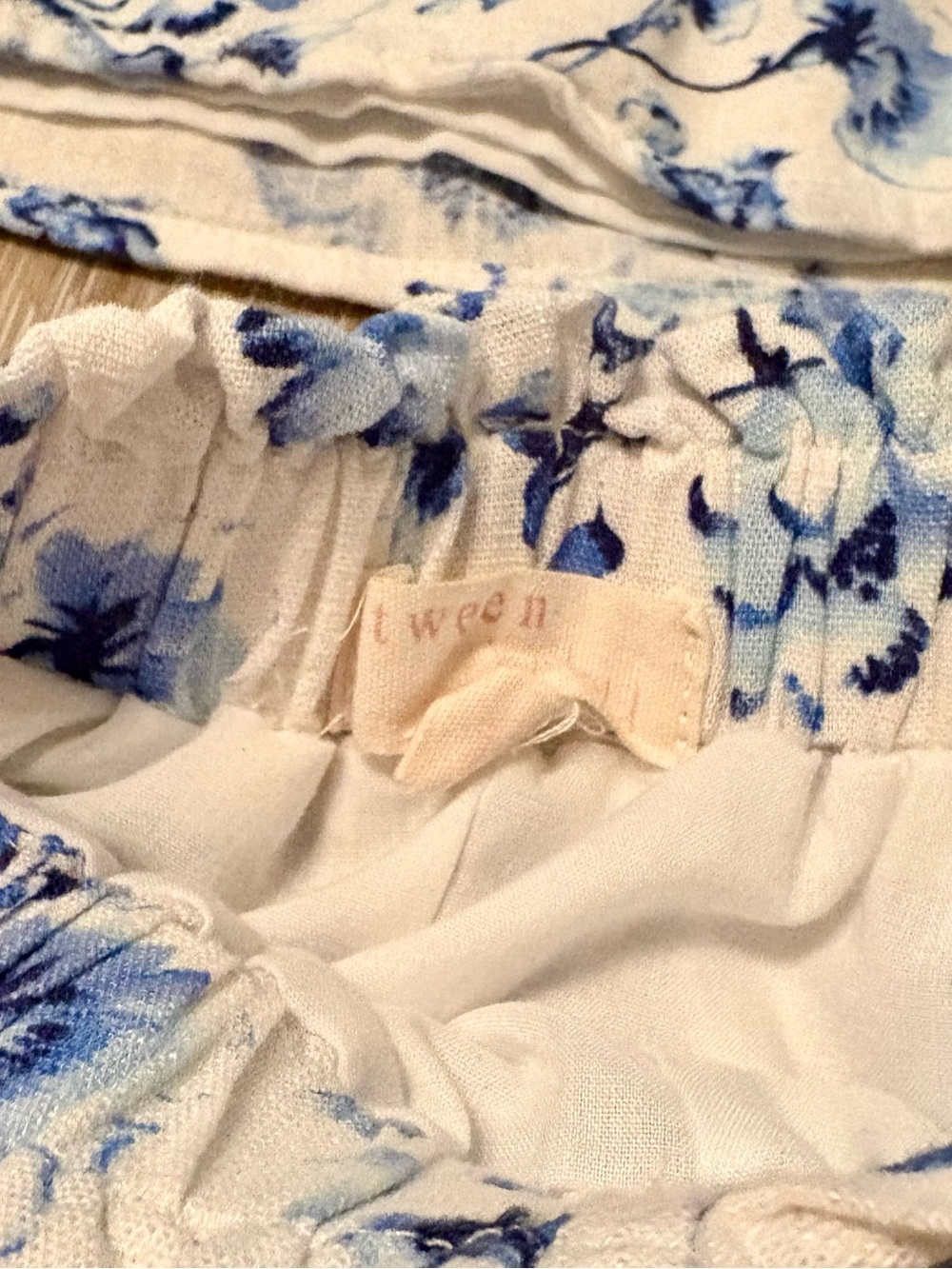 9-12m Bundle; Blue Floral - Picture 4 of 4